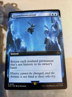 Desynchronization (Extended Art) - MTG: Assassin's Creed NM - Image 2