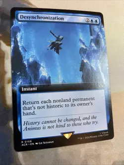 Desynchronization (Extended Art) - MTG: Assassin's Creed NM - Image 3