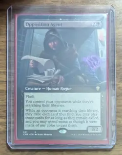 MTG Opposition Agent Extended Art Non-Foil from Commander Legends NM - Image 2