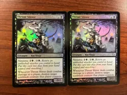 FOIL Throat Slitter | MtG Magic Betrayers of Kamigawa English Lightly Played (2) - Image 1