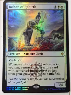 Bishop of Rebirth - FOIL - Ixalan - Magic the Gathering MTG Nice! - Image 1
