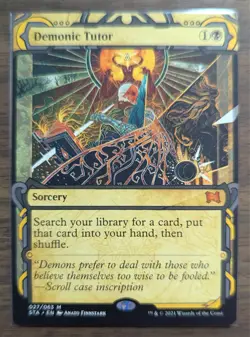 MTG Demonic Tutor Non-Foil from Strixhaven: Mystical Archives NM - Image 1