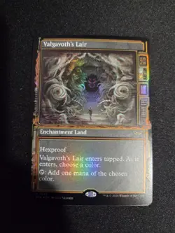 MTG Valgavoth's Lair Duskmourn Showcase Edition Foil - Image 1