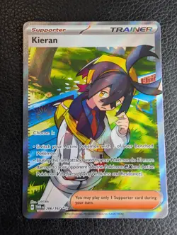 Kieran - 206/167 Twilight Masquerade (Pokemon) Full Art Ultra Rare - Image 1