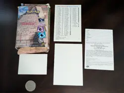 Pokemon Theme Deck Brain Wave - Neo Discovery 2001 Box | Inserts | NO CARDS - Image 2