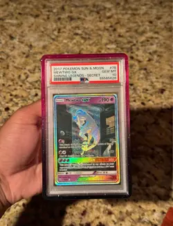 PSA 10 GEM MINT - Mewtwo GX 78/73 Shining Legends Sun & Moon Pokemon - Image 1
