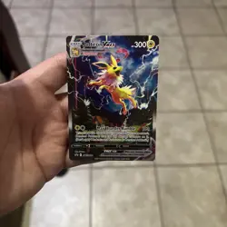 Jolteon Vmax SWSH184 Sword & Shield Premium Collection Promo Pokemon Card NM - Image 1