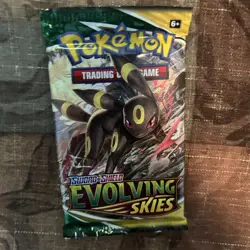 Pokemon TCG: Sword & Shield - Evolving Skies Single Booster Pack - Image 1
