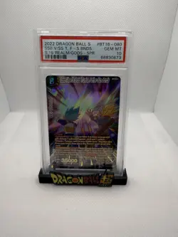 Dragonball Super Card Game - SSB Vegeta & SS Trunks, Father-Son Bonds - PSA10 - Image 1