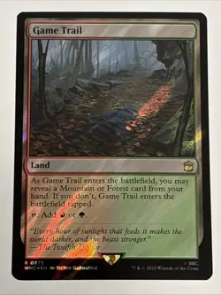 MTG Universes Beyond: Doctor Who Game Trail Surge Foil 0875 NM Rare - Image 1
