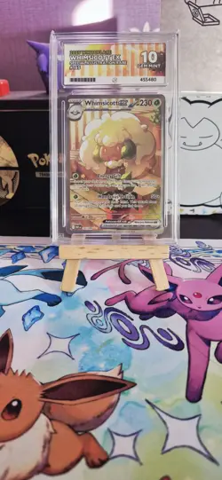 Pokemon TCG White Flare Whimsicott SAR 165/086 Ace 10 GEM MINT English 2025 - Image 1