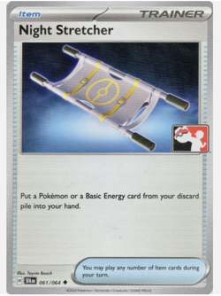 Night Stretcher 061/064 Play! Pokemon Prize Pack Shrouded Fable non holo - Image 1