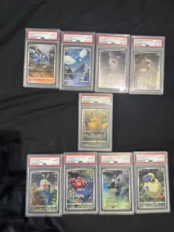 Pokemon sequentiel Pikachu Japonais-God Pack AR S12a VSTAR 205/172, X9 PSA 10 - Image 1