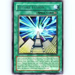 Yugioh Future Fusion POTD-EN044 Unlimited Silver Foil Rare - LP-NM 💎 - Image 1
