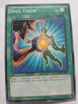 Yugioh Soul Taker Secret Rare 1st.Ed GLAS-092 Holo Bleed - Image 2
