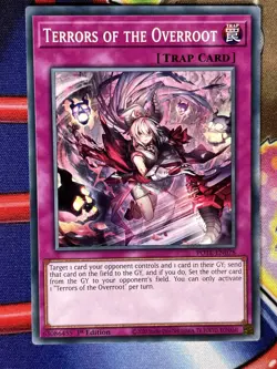 Yugioh Terrors Of The Overroot POTE-EN078 Single - Image 1