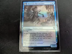 MTG Magic the Gathering FOIL Aberrant Researcher INR! - Image 1