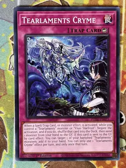 Yugioh Tearlaments Cryme POTE-EN073 1st Edition Single - Image 1