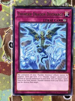 Yugioh Thunder Dragon Discharge SOFU-EN073 Single - Image 1