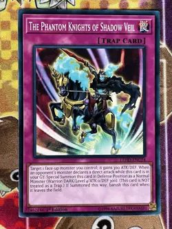 Yugioh The Phantom Knights Of Shadow Veil LEHD-ENC24 Single - Image 1