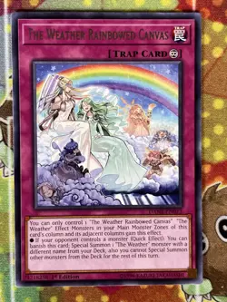 Yugioh The Weather Rainbowed Canvas DANE-EN073 Single - Image 1