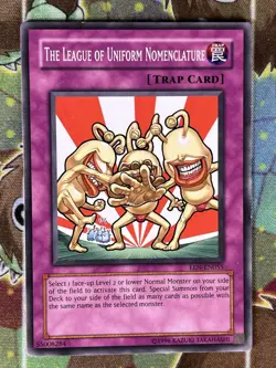 Yugioh The League Of Uniform Nomenclature EEN-EN055 Single - Image 1