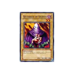 YUGIOH Sectarian of Secrets TP8-EN019 Vintage Light-played LP - Image 1
