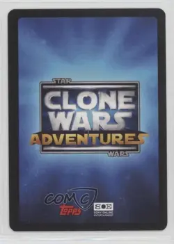 2011 Star Wars: Clone Wars Adventures Trading Card Game Resolute #43 - Image 2