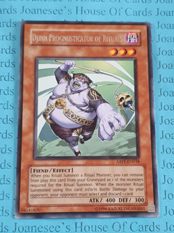 ABPF-EN038 Djinn Prognosticator of Rituals Rare Yu-Gi-Oh Card Unl New - Image 1