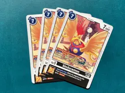 Sinduramon EX5-050 Playset Animal Colosseum Digimon Card Game x4 - Image 1