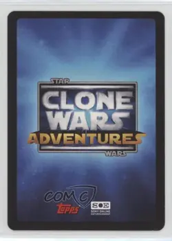 2011 Star Wars: Clone Wars Adventures Trading Card Game Count Dooku #90 - Image 2