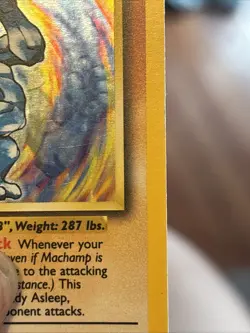 Machamp 8/102 Rare Holo 1st Edition Base Set Pokemon Card - Image 4