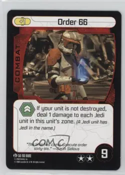 2008 Star Wars: Pocket Model Trading Card Game Order 66 Order 66 #50 - Image 1