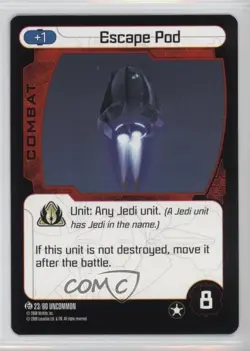 2008 Star Wars: Pocket Model Trading Card Game Order 66 Escape Pod #23 - Image 1