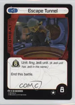 2008 Star Wars: Pocket Model Trading Card Game Order 66 Escape Tunnel #24 - Image 1