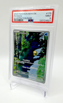 Psyduck 175/165 PSA 9 MINT Illustration Rare 2023 Pokemon Card Mew 151 - Image 1