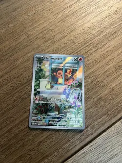 CHARMANDER Obsidian Flames POKEMON Full-Art Holo 2023 Promo Trading Card 044 - Image 2