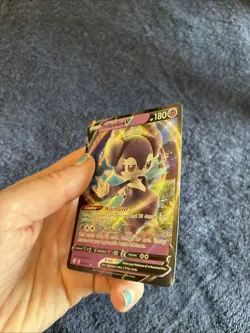 Indeedee V 039/072 Shining Fates Ultra Rare Holo Pokemon TCG Card NM - Image 5