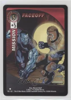 2000 The X-Men Movie Trading Card Game Faceoff #97 - Image 1