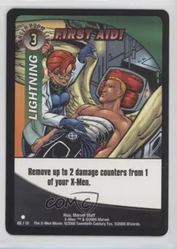 2000 The X-Men Movie Trading Card Game First Aid! #102 - Image 1