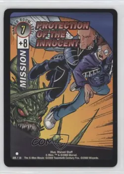 2000 The X-Men Movie Trading Card Game Protection of the Innocent #109 - Image 1