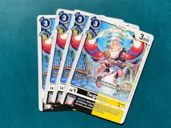 Targetmon EX5-046 Playset Animal Colosseum Digimon Card Game x4 - Image 1
