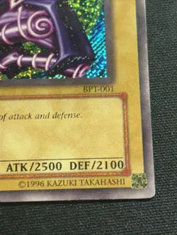 Dark Magician BPT-001 Yu-Gi-Oh TCG Secret Rare Limited Edition Card Played MP - Image 5
