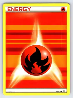 Fire Energy 76/83 2016 Generations Pokemon Card Nintendo Rare Exclusive - VLP - Image 1