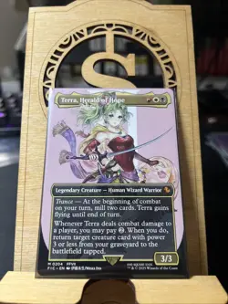 Terra, Herald of Hope Borderless Non-foil MTG Final Fantasy - Image 1
