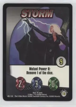 2000 The X-Men Movie Trading Card Game Storm #129 - Image 1