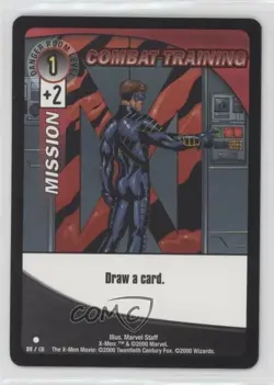 2000 The X-Men Movie Trading Card Game Combat Training #89 - Image 1
