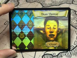 Dean Thomas Holo Card Harry Potter TCG By Wizards Of The Coast - Image 1