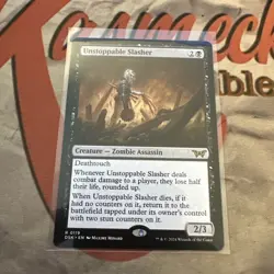 MTG Unstoppable Slasher (0119) Duskmourn: House of Horror Regular #0119 - Image 1