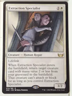Extraction Specialist - Streets of New Capenna - Magic the Gathering MTG Nice! - Image 1